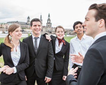 International Business Master Studierende in Dresden
